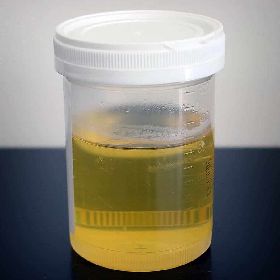 Vizeletminta-pohár laboratóriumi vizsgálathoz